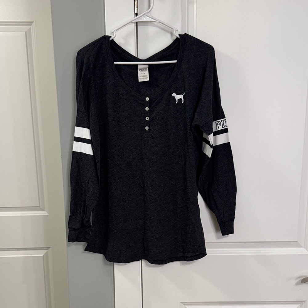 Victoria's Secret Pink Gray Top